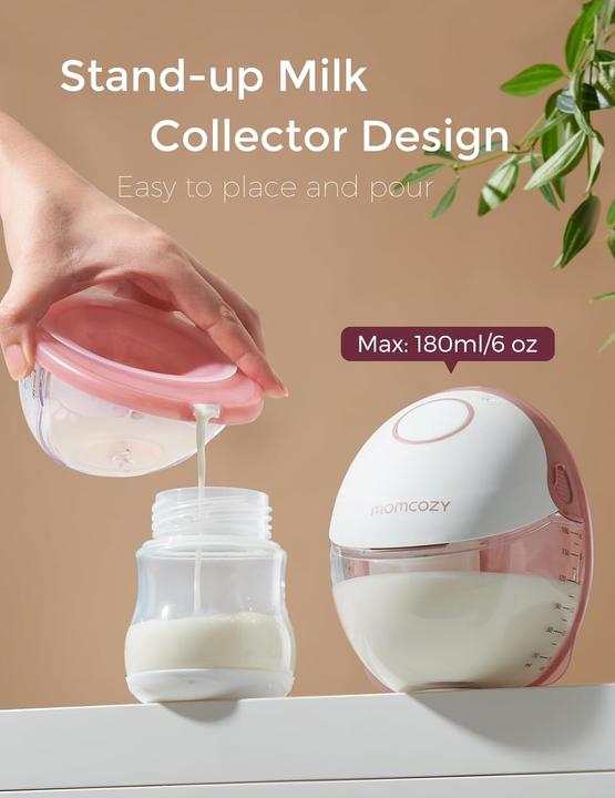 Produktbild Momcozy M6 Hands-free Breast Pump Grey Double Packs