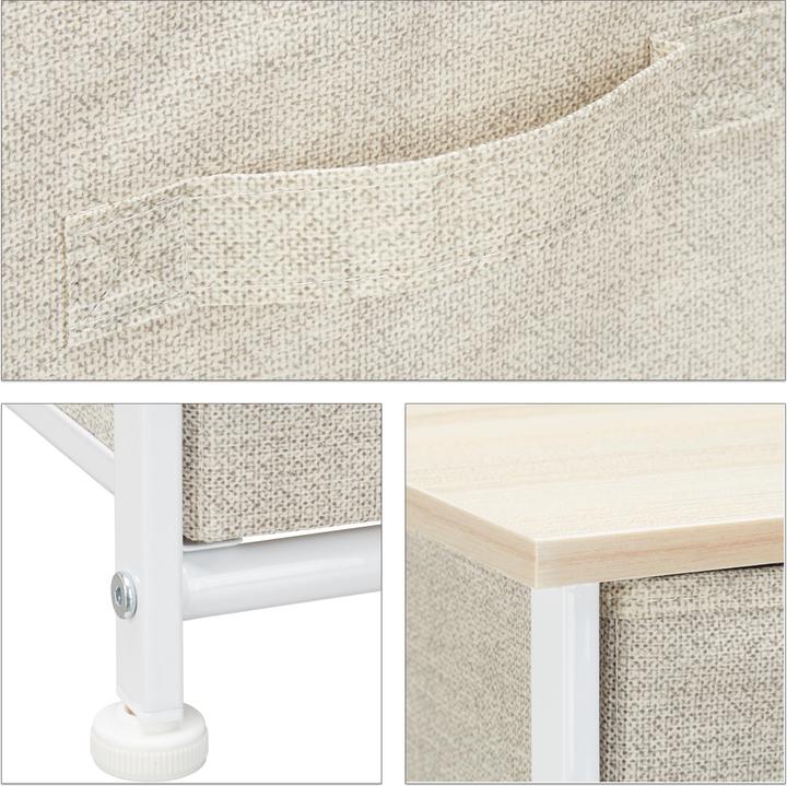 Image du produit Relaxdays Système d?étagère avec tiroirs (45 x 30 x 73 cm)