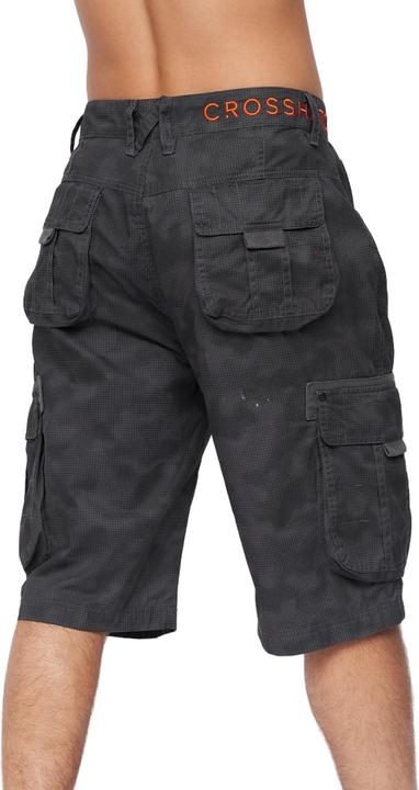 Actual product image Crosshatch Mens Hanwhere Camo Cargo Shorts (34)