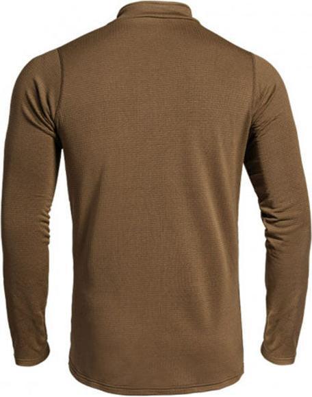 Actual product image A10 Equipment Langarm Shirt THERMO PERFORMER SWEAT ZIP -10°C/-20°C, tan (S)