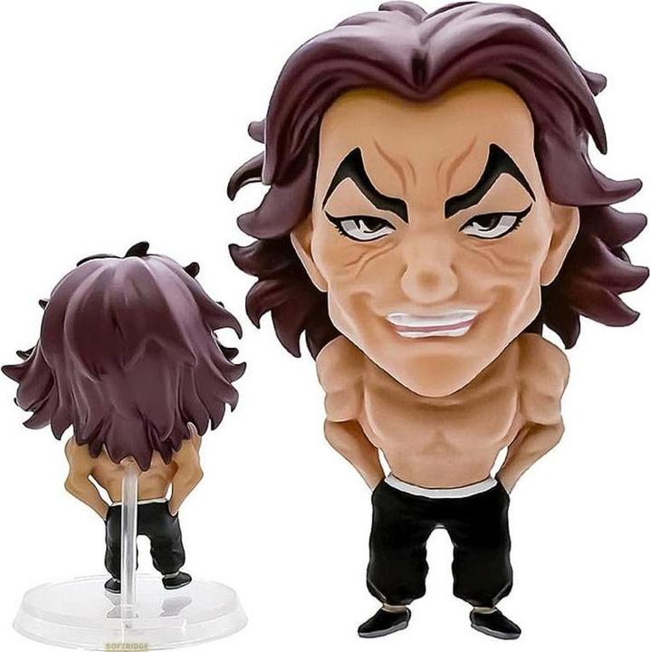 Actual product image 16 directions Baki Hanma 16d Collectible Figure Collection PVC minifigures 8-pack Baki Hanma 6 cm