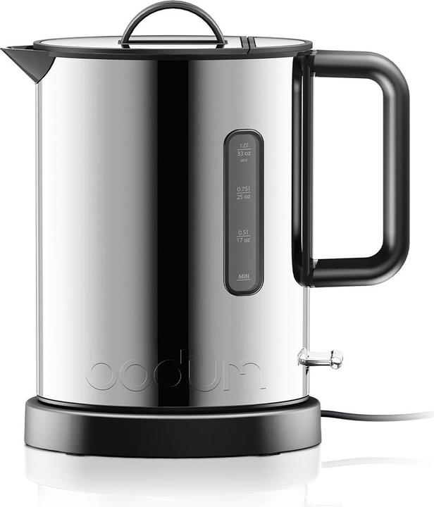 Bodum 1 litre - Rustfrit sål/plastik - Sølvfarvet