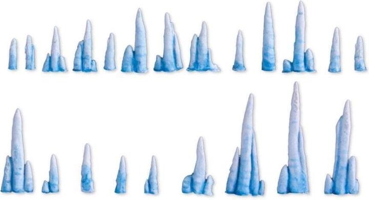 Actual product image Tabletop-Art Decoration icicle set 22 pieces