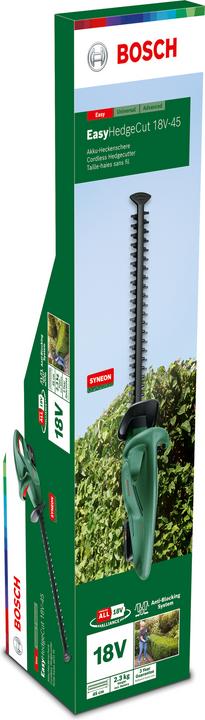 Image du produit Bosch Home & Garden EasyHedgeCut 18-45 Set (Taille-haies sans fil)