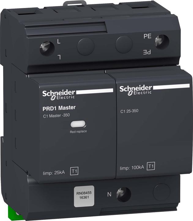 Produktbild Schneider Electric Blitzstromableiter Typ1 PRD1 Master1p