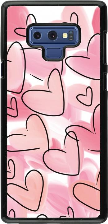Actual product image PhoneLook Coque Easter 2023 pink hearts (Samsung Galaxy Note 9)