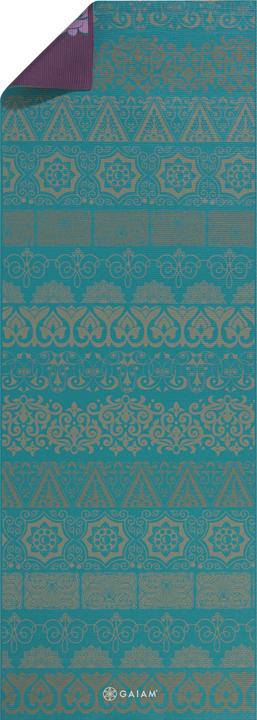 Immagine prodotto Gaiam Tappetino Yoga Kiku reversibile da 6 mm, design a D (6 mm)