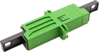 Produktbild Tecline LWL Kupplung, LSH/APC 8° / LSH/APC 8°, OS2, grün