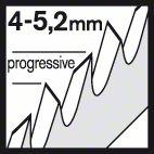 Immagine prodotto Bosch Professional Zubehör Lama per seghetto alternativo PRO Hardwood fast T144DF, 100 mm, 25 pezzi.