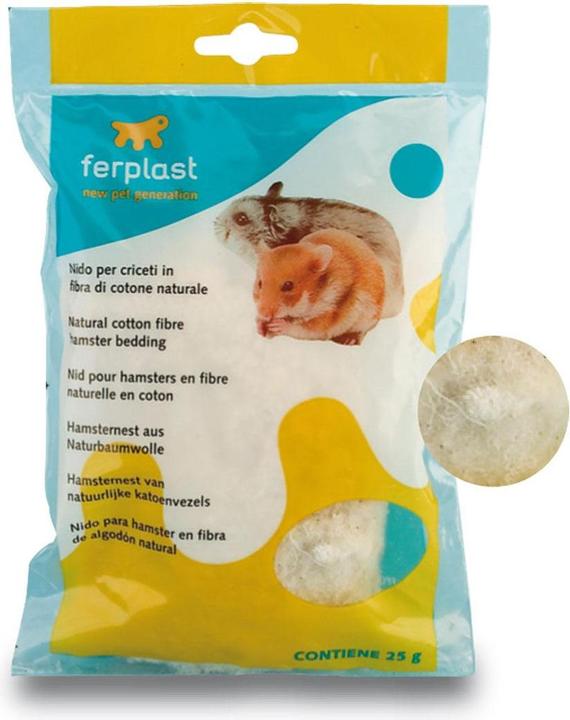 Immagine prodotto Ferplast Nido del criceto (0.03 kg, Lettiera)