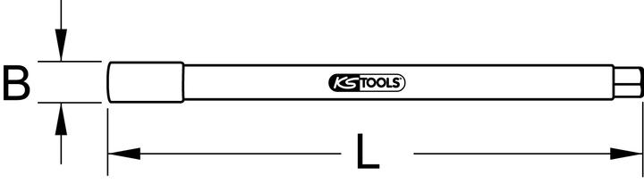 Actual product image KS Tools 116.2059 (185 mm)
