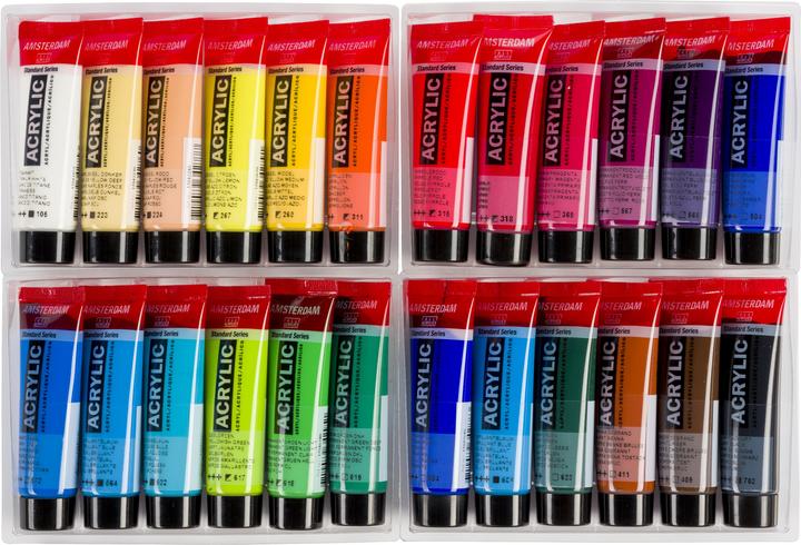 Produktbild Amsterdam Acrylfarbe Set (Mehrfarbig, 480 ml)