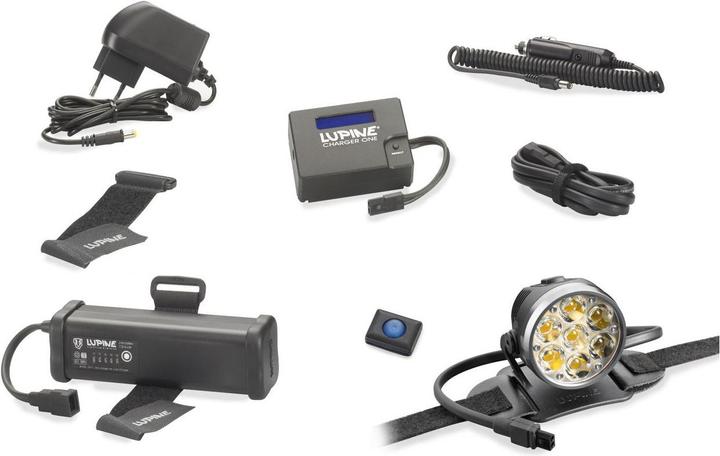 Produktbild Lupine Betty R12 Helmlampe Komplett-Set (3600 lm)