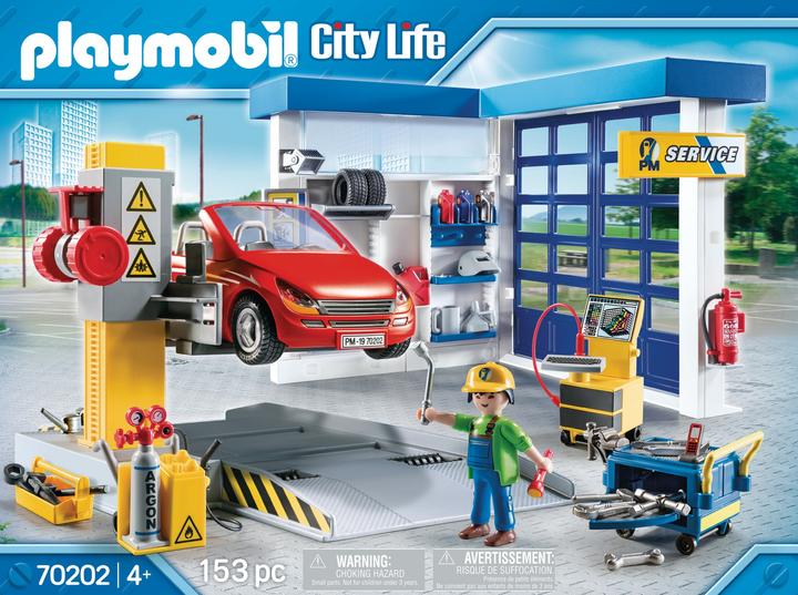 Actual product image Playmobil Car repair shop (70202, Playmobil City Life)