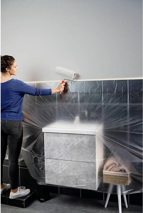 Actual product image tesa EASY COVER Malerfolie ECONOMY Refill Nachfüllrolle (550 mm)