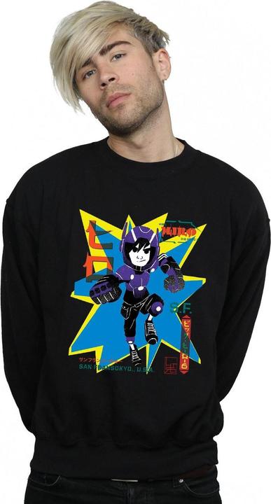 Actual product image Disney Mens Big Hero 6 Hiro Anime Sweatshirt (S)