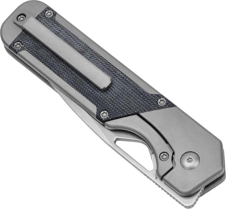 Produktbild Kizer Militaw Titanium Micarta Grey (8.50 cm)