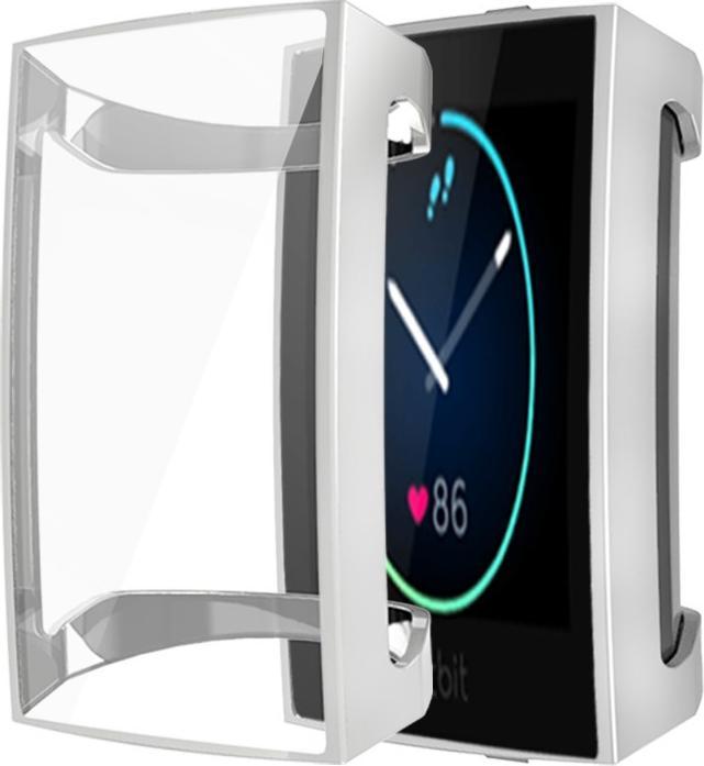 Produktbild Cover-Discount Fitbit Charge 4 - Gummi Schutz Case silber