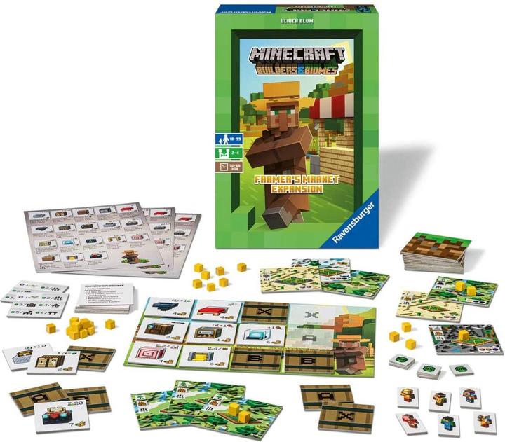 Immagine prodotto Ravensburger Espansione del mercato agricolo di Minecraft Builders & Biomes (Tedesco)