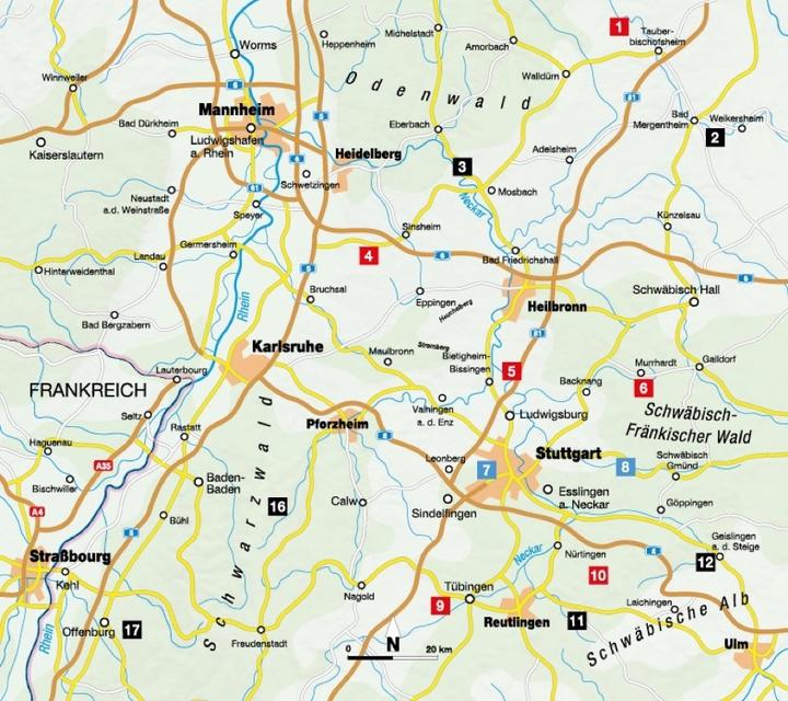 Produktbild Die Wander-Bucket-List Baden-Württemberg (Deutsch, Dieter Buck, 2021)
