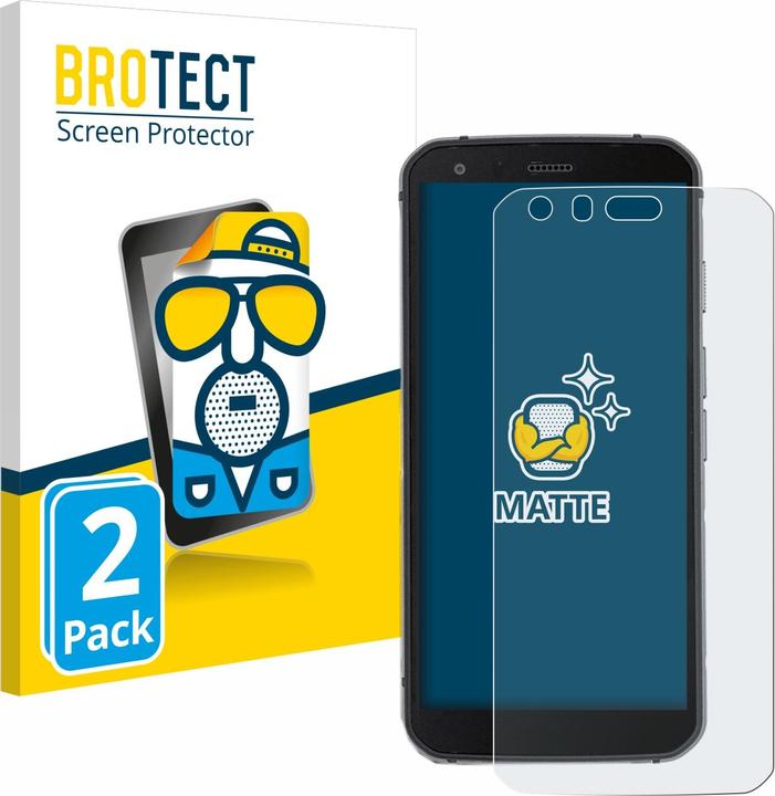 Image du produit BROTECT Film de protection antireflet Protection d'écran mat (2 pièce(s), Cat S62 Pro)