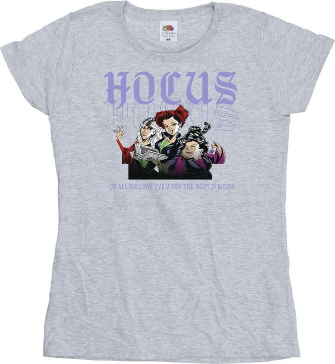 Actual product image Disney Womens/Ladies Hocus Pocus Hallows Eve Cotton T-Shirt (XL)