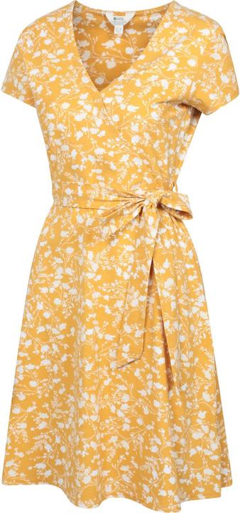 Actual product image Mountain Warehouse Womens/Ladies Santorini Leaf Jersey Wrap Dress (38 D)