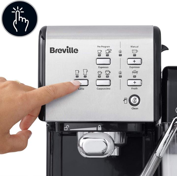 Actual product image Breville VCF108X PrimaLatte II coffee and espresso machine, suitable for coffee powder or pods,...