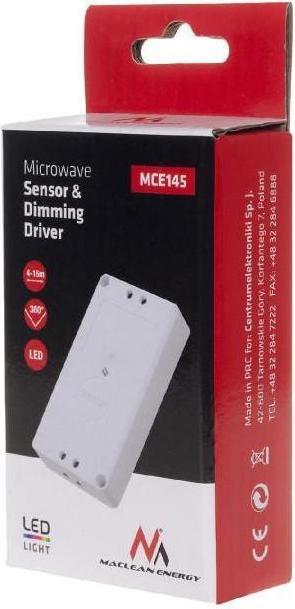 Produktbild Maclean Microwave Motion Sensor (MCE145) (8 m)