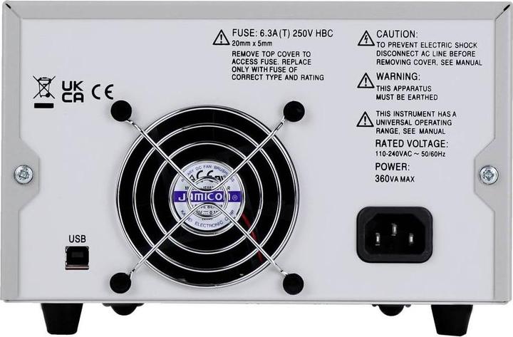 Actual product image Aim TTi FX100TP Labornetzgerät, einstellbar 0 - 42 V 1 mA - 6 A 246 W fernsteu