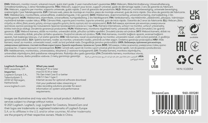Immagine prodotto Logitech StreamCam (2 Mpx)