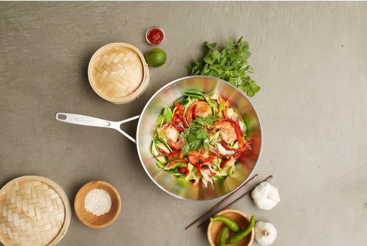 Image du produit Demeyere Industry Wok (30 cm, Wok, Acier inoxydable)