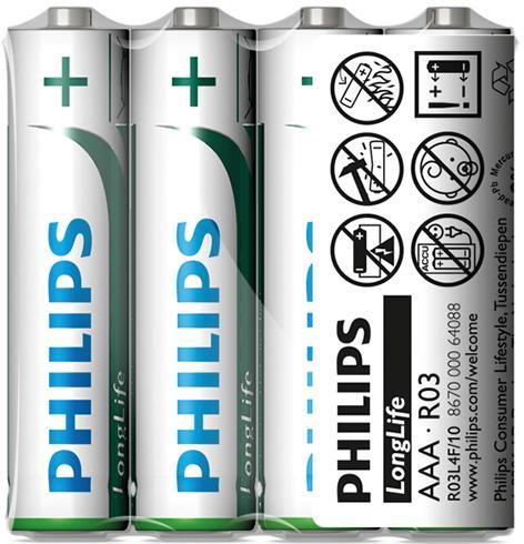 Produktbild Philips Akku R03L4F/10 (1 Stk., AAA)