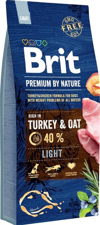 Image du produit Brit PREMIUM Dog by Nature Light 15kg (Adulte, 1 pcs, 15000 g)