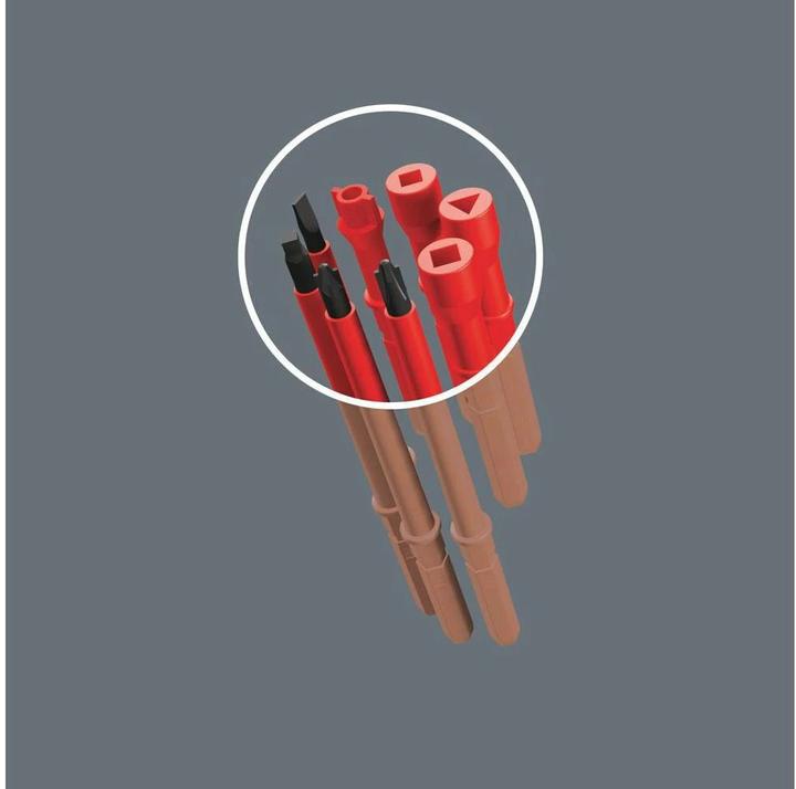 Produktbild Wera Kraftform Kompakt VDE 17 extra slim 1 (Pozidriv-Kreuzschlitz (PZ), Phillipps-Kreuzschlitz (PH), Torx (TX))