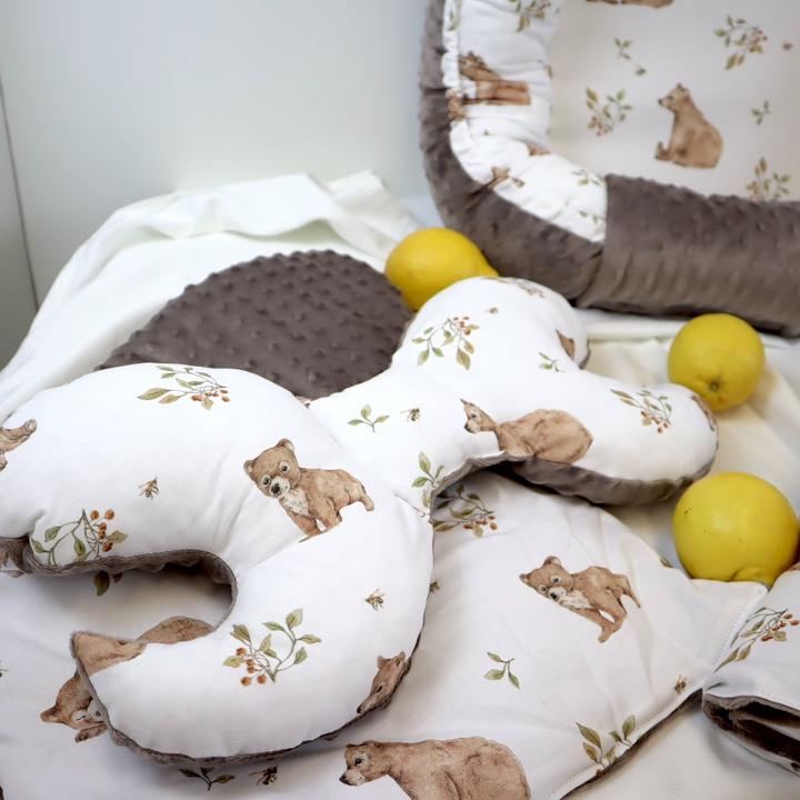 Actual product image Baby-Nest Complete Set of 4 Premium Happy Bears