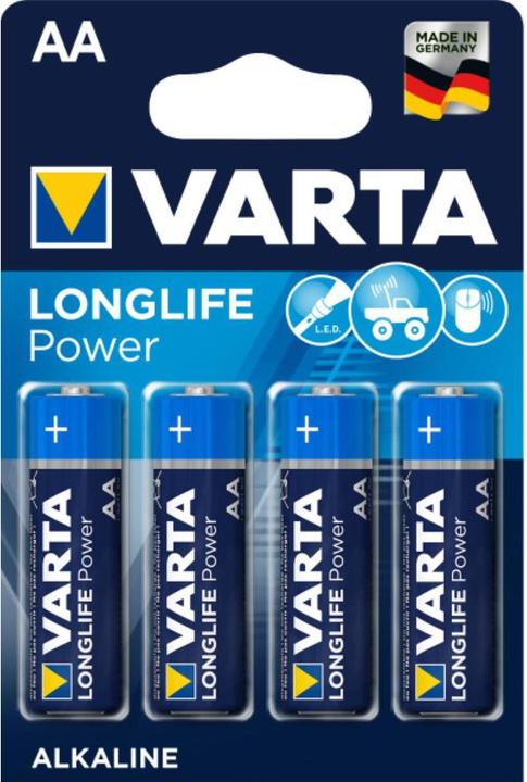 Immagine prodotto Varta potenza a lunga durata (4 pz., AA, 2960 mAh)
