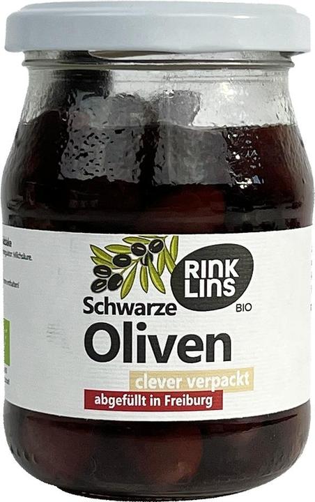 Immagine prodotto Rinklins bio Olive nere denocciolate in salamoia ATG 130g (230 g)