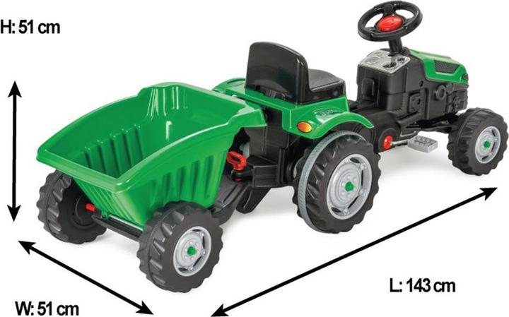 Actual product image Pilsan Children tractor Active 07316