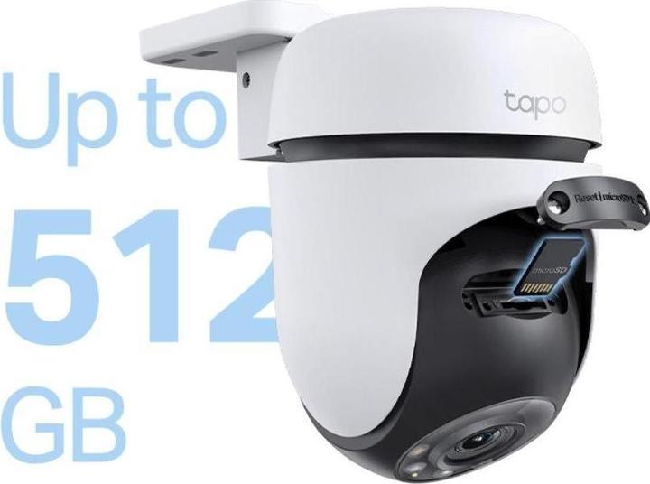 Produktbild TP-Link Tapo C510W 3MP 360° Outdoor Kamera MicroSD (2304 x 1296 Pixels)