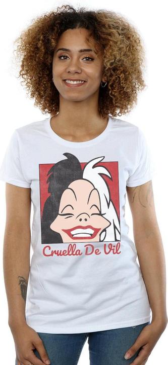 Produktbild Disney Cruella De Vil Cropped Head TShirt (XL)