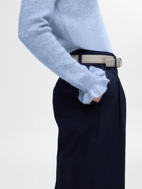 Produktbild Selected Femme Rüschenärmel Strickpullover (XXL)