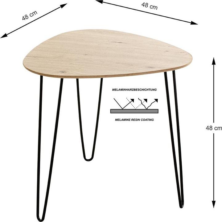 Productafbeelding HAKU Möbel Monteria (48 x 48 x 48 cm)