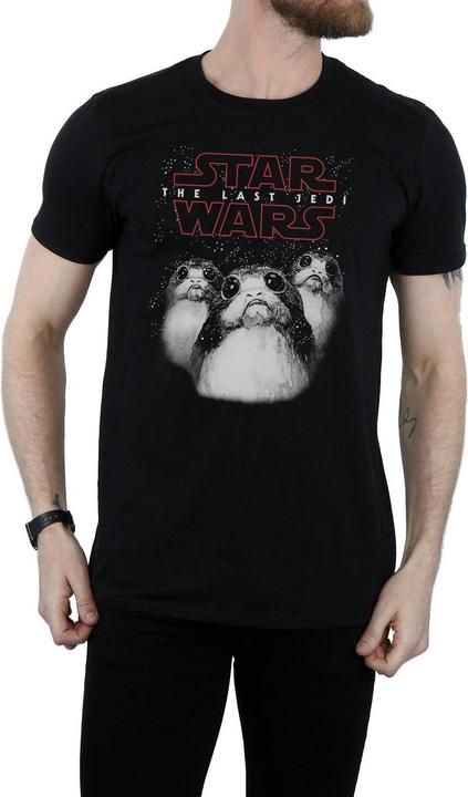 Star Wars Mens Porg Cotton T-Shirt