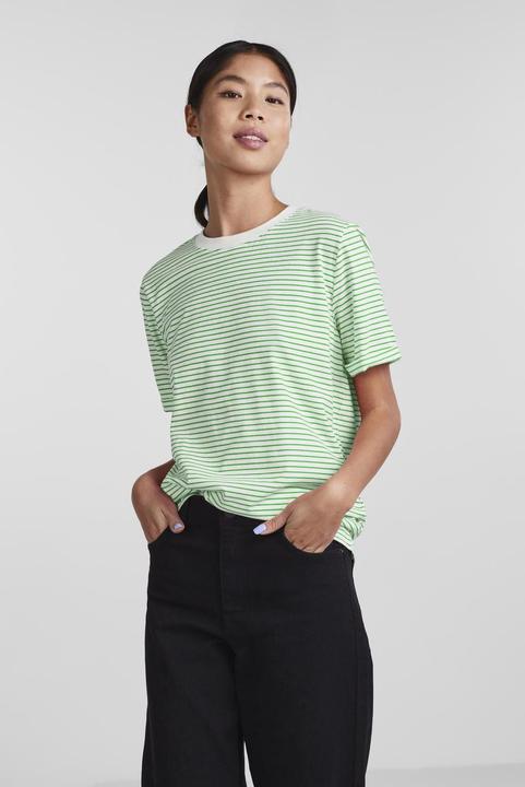 Immagine prodotto Pieces T-shirt girocollo a righe (XL)