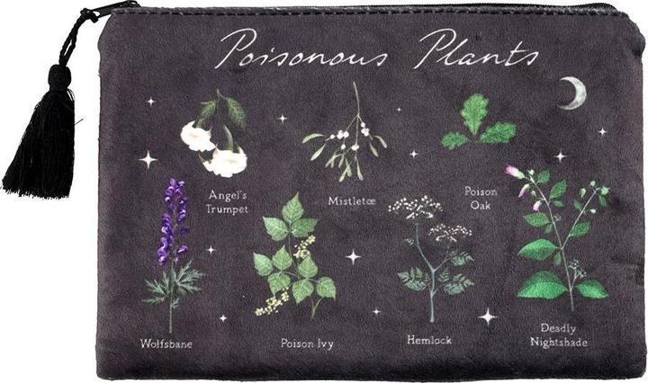 Actual product image Something Different Poisonous Plants Toiletry Bag