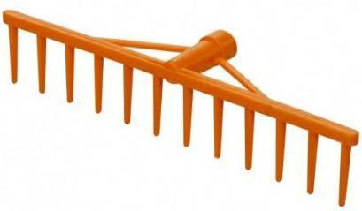 Rampa Rastrello da fieno in plastica arancione RG-P-WG