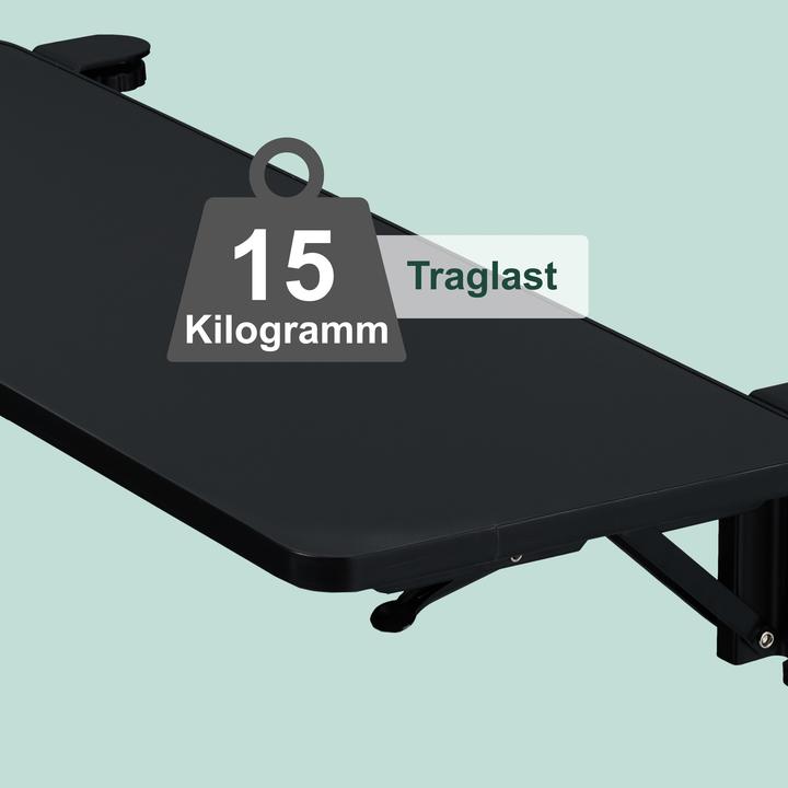 Actual product image Relaxdays Schreibtischverlängerung zum Anklemmen