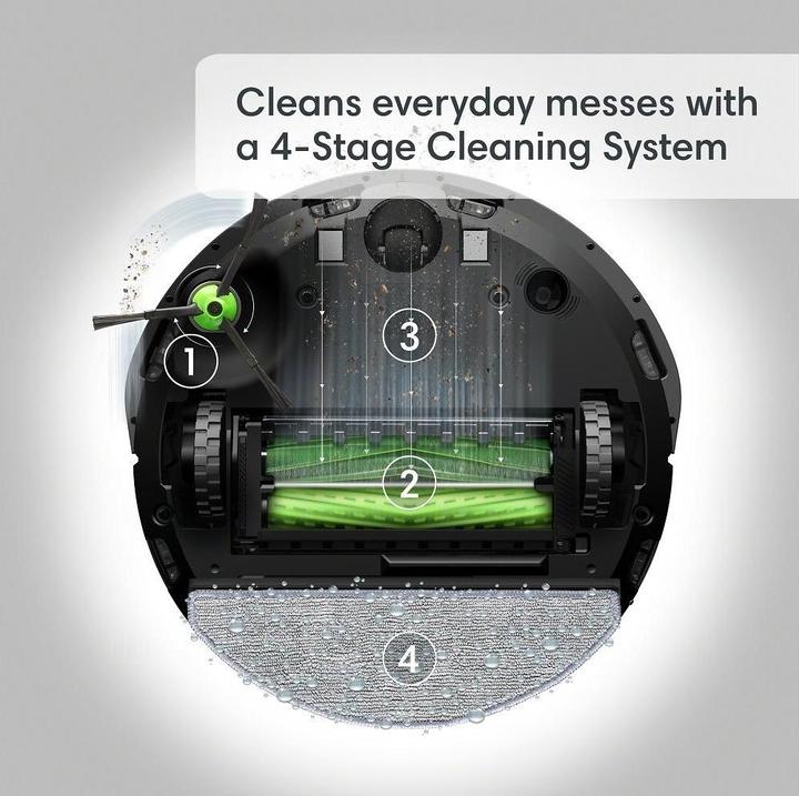 Actual product image iRobot Roomba Combo j5+ (Vacuum mopping robot)