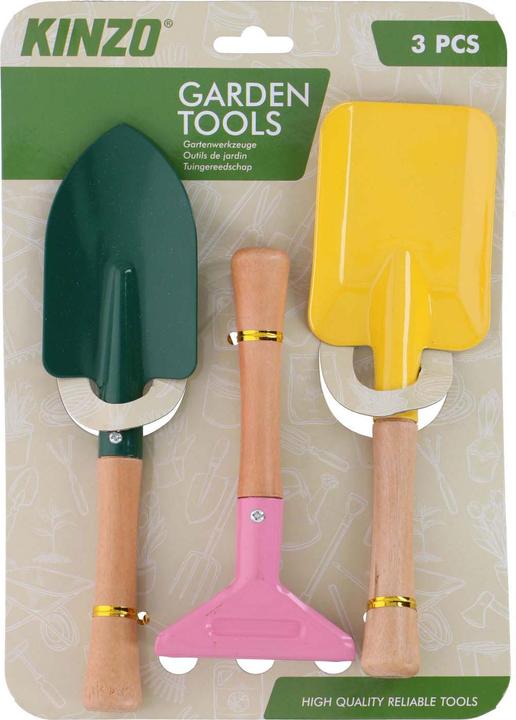 Kinzo Toolset garden 3pcs WD MT